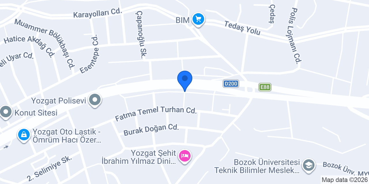 Gülen konumu