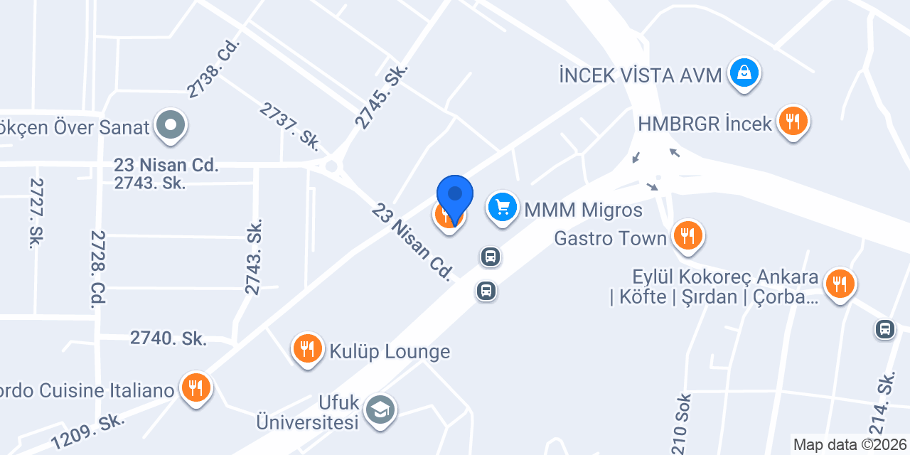 Enza Home | İncek konumu