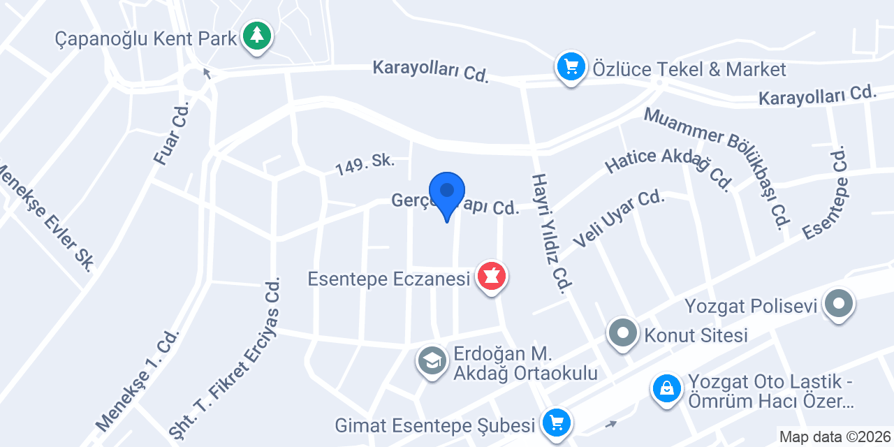 Osmanlı Rezidans konumu