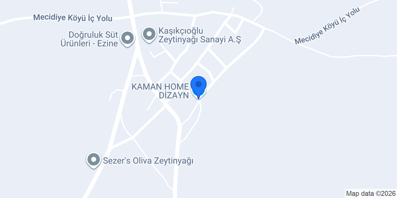KAMAN HOME DİZAYN konumu
