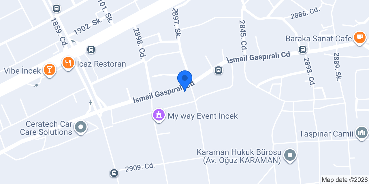 Ankara Taşpınar Domino's Pizza konumu