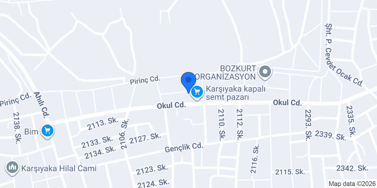 Buse Çiçekçiler Organizasyon konumu