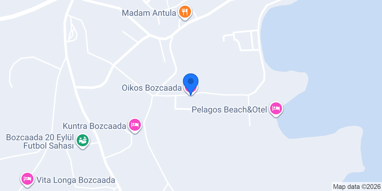 Oikos Bozcaada konumu