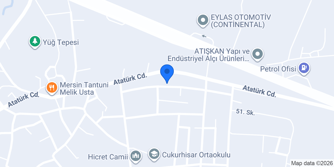 YALIN GIDA ALCOHOL konumu