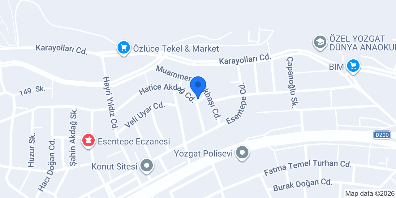 ARKAÇ Veteriner Klinik konumu