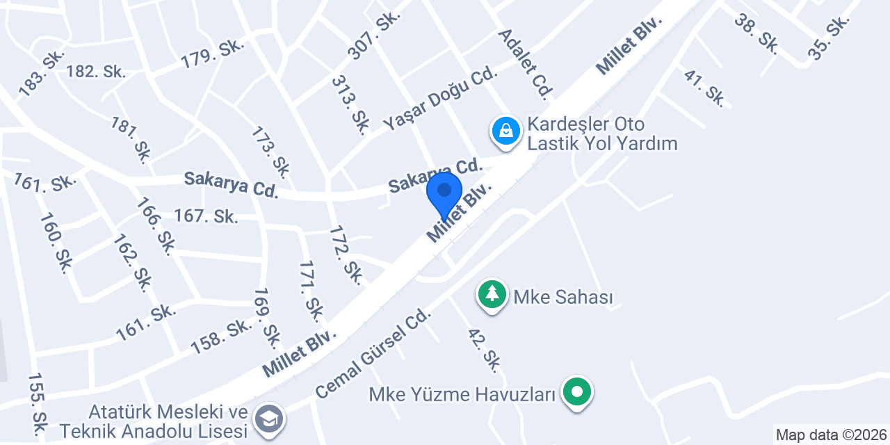 Fırıncım konumu