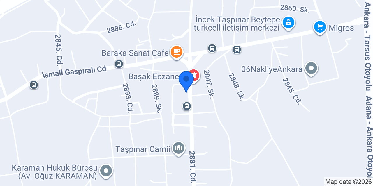 İncek Figen Eczanesi konumu