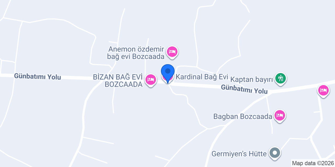 Kardinal Bağ Evi konumu