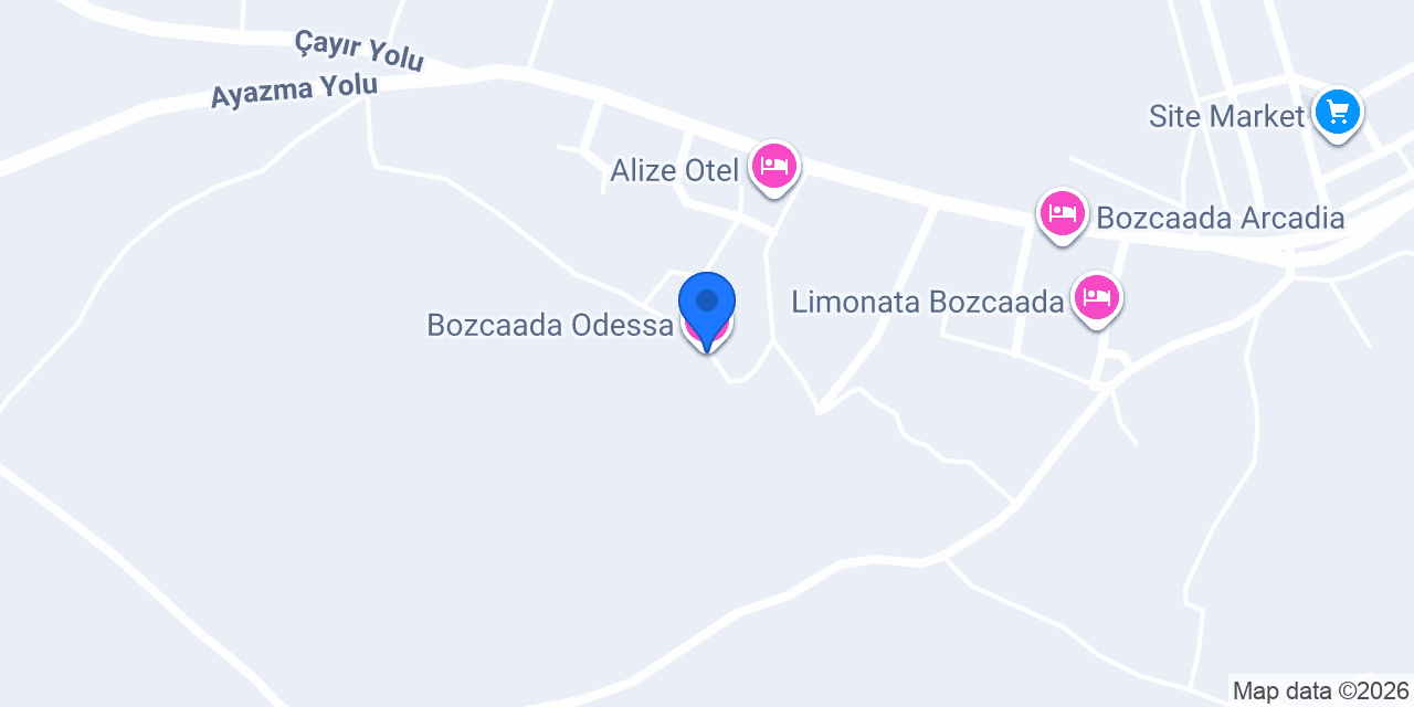 Bozcaada Odessa konumu