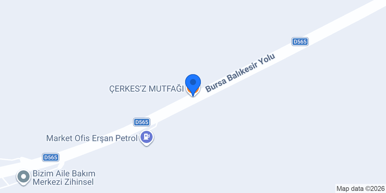 ÇERKES’Z MUTFAĞI konumu