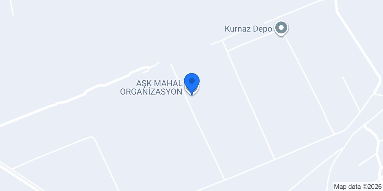 AŞK MAHAL ORGANİZASYON konumu