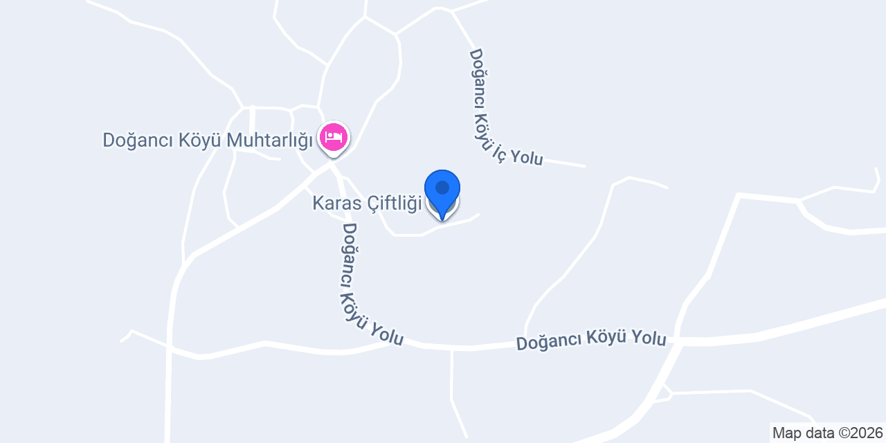 Karas Çiftliği konumu