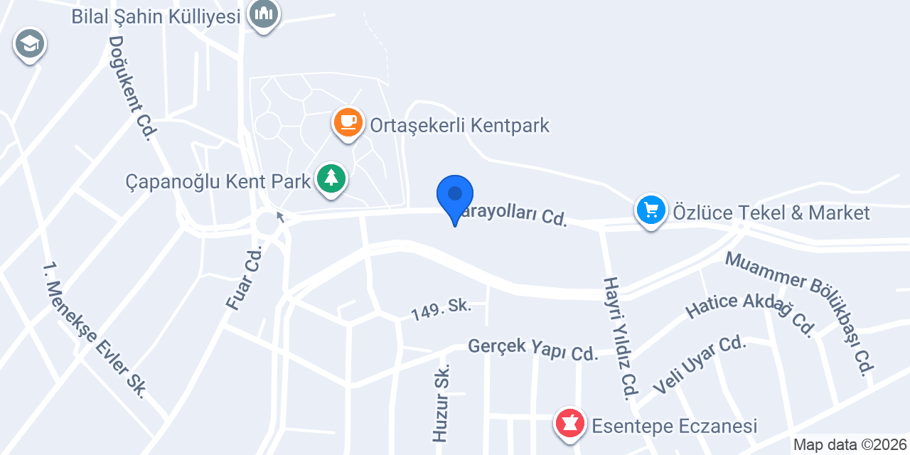 Düşler Bahçesi konumu