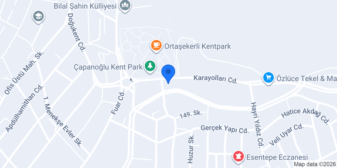 Duru Tasarım Duvar Kağıdı YOZGAT konumu