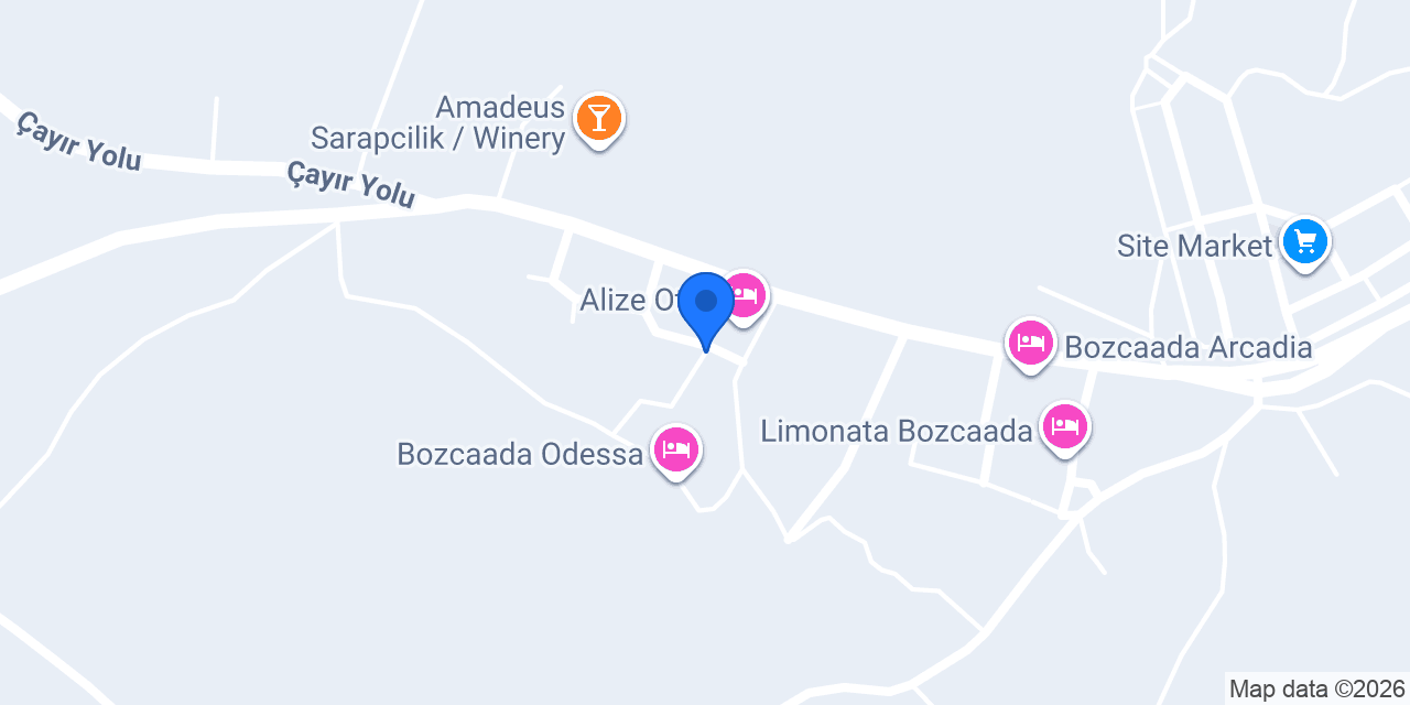 La Kalinda Bozcaada konumu