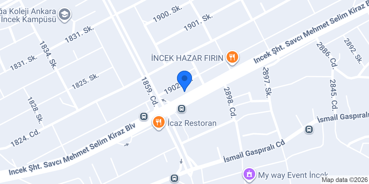 Çiçekçim konumu