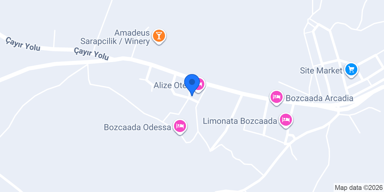 Kamelya Butik Otel konumu