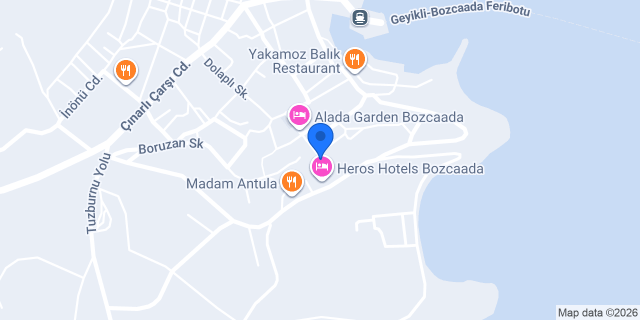 Hotel Apollon konumu