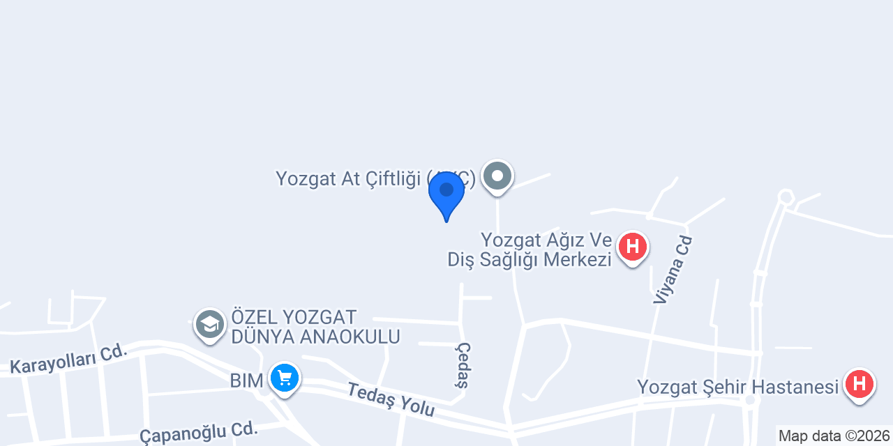 YOZGAT AYÇ KOLEJİ konumu