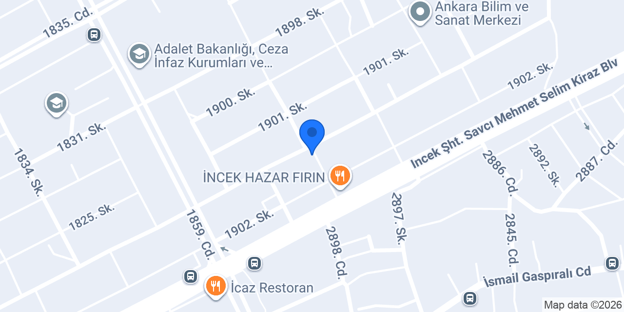 Bahadır Şirketler Grubu konumu