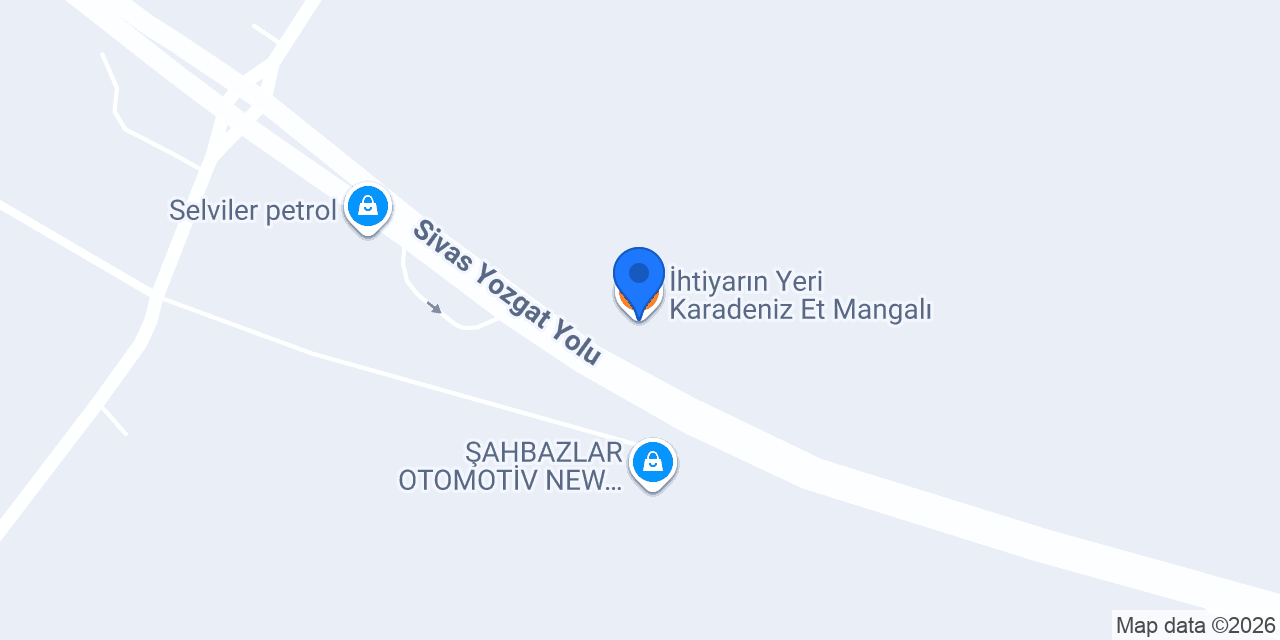 İhtiyarın Yeri Karadeniz Et Mangalı konumu