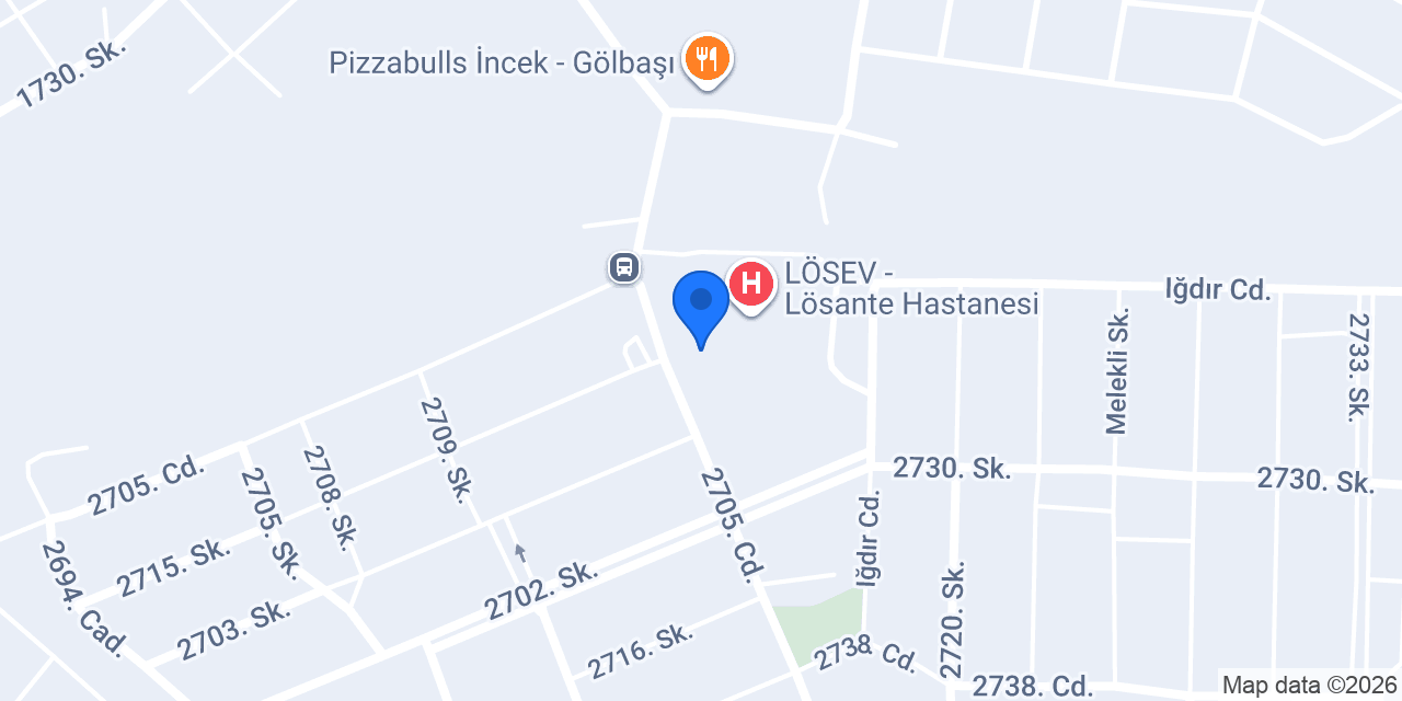 LÖSEV - LSV Eğitim Kurumları konumu