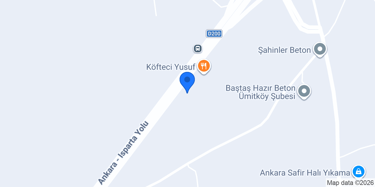 YAĞIZ OTO LASTİK konumu