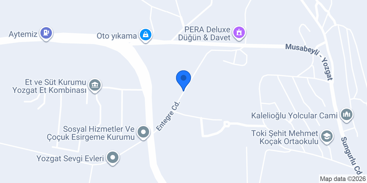 Yozgat Cezaevi konumu