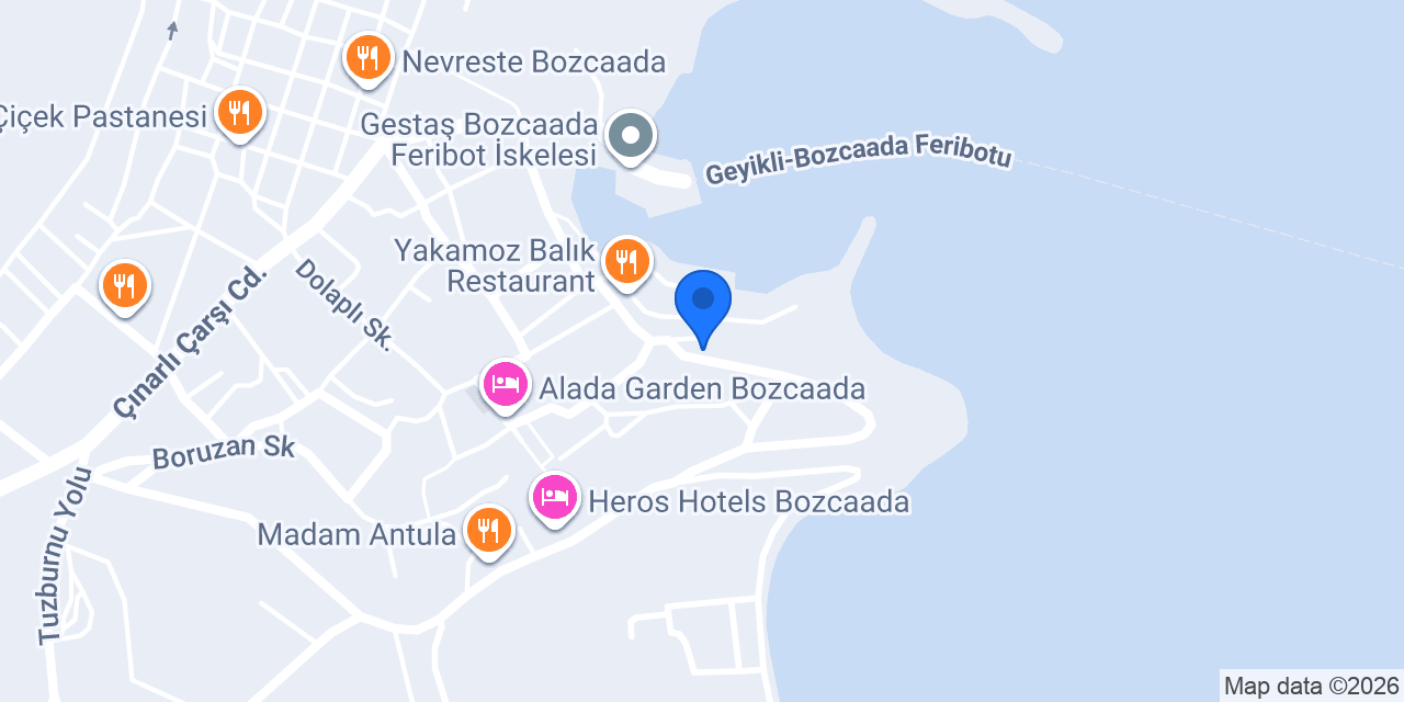 Aspava Otel konumu