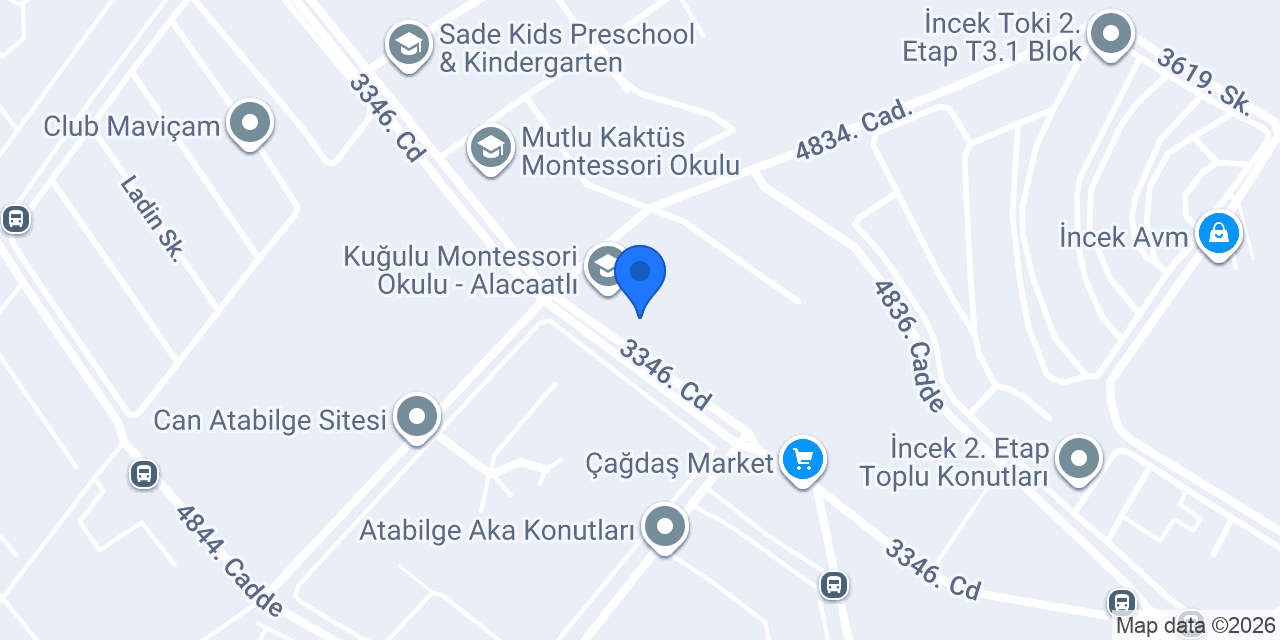 Mutlu Adımlar Anaokulu konumu