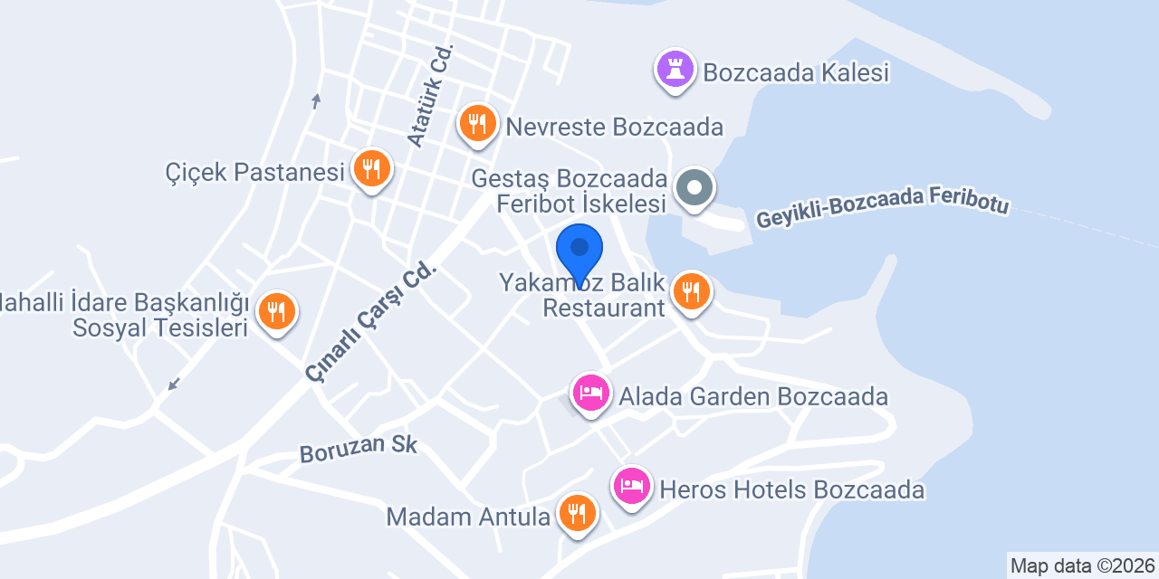 Çiçek Pastanesi Tahir Usta konumu