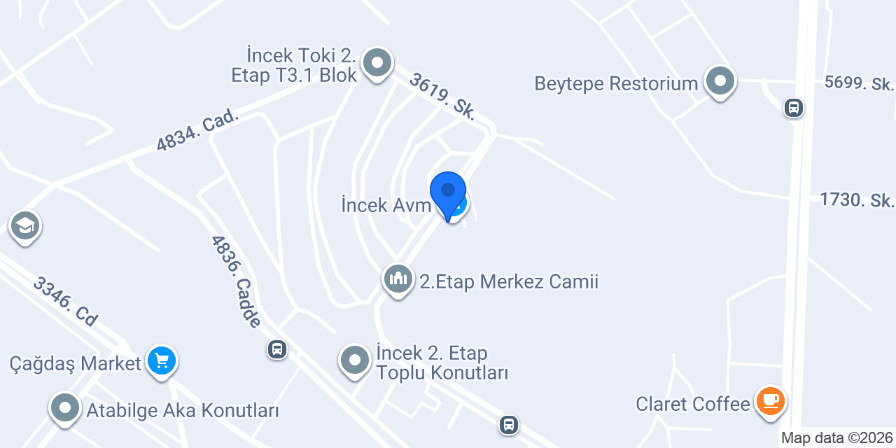 İNCEK HK ÇİLİNGİR konumu