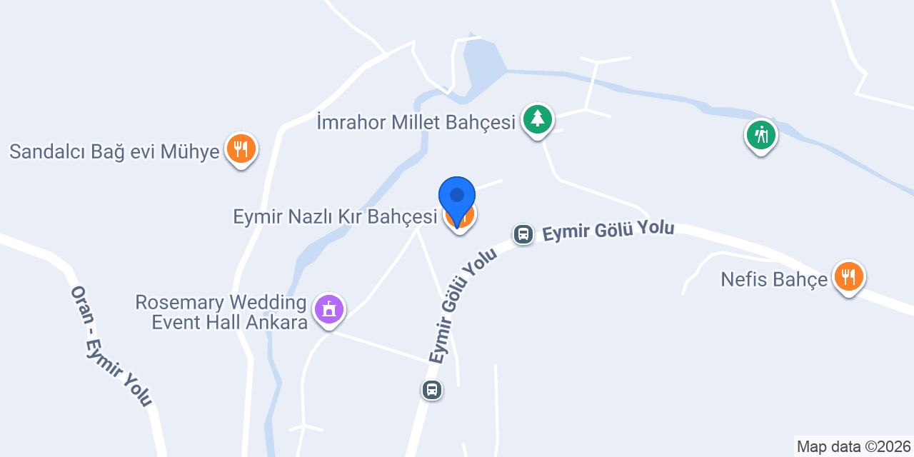 Eymir Nazlı Kır Bahçesi konumu