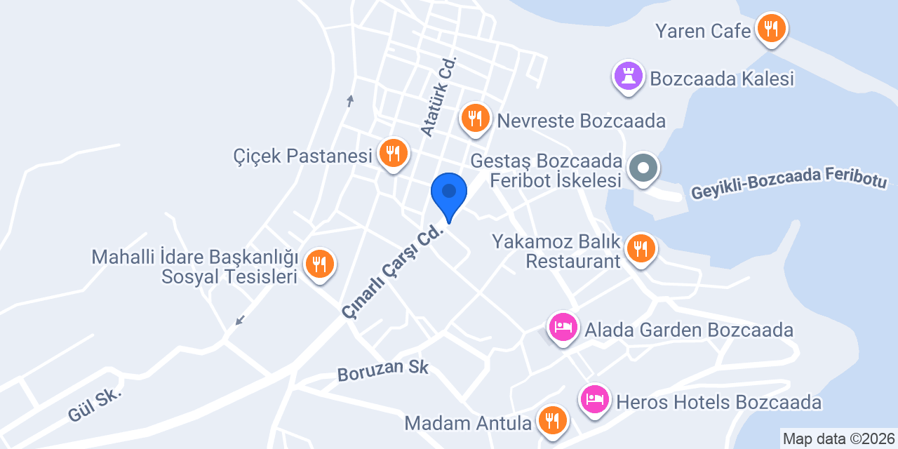 Nirvana Otel konumu