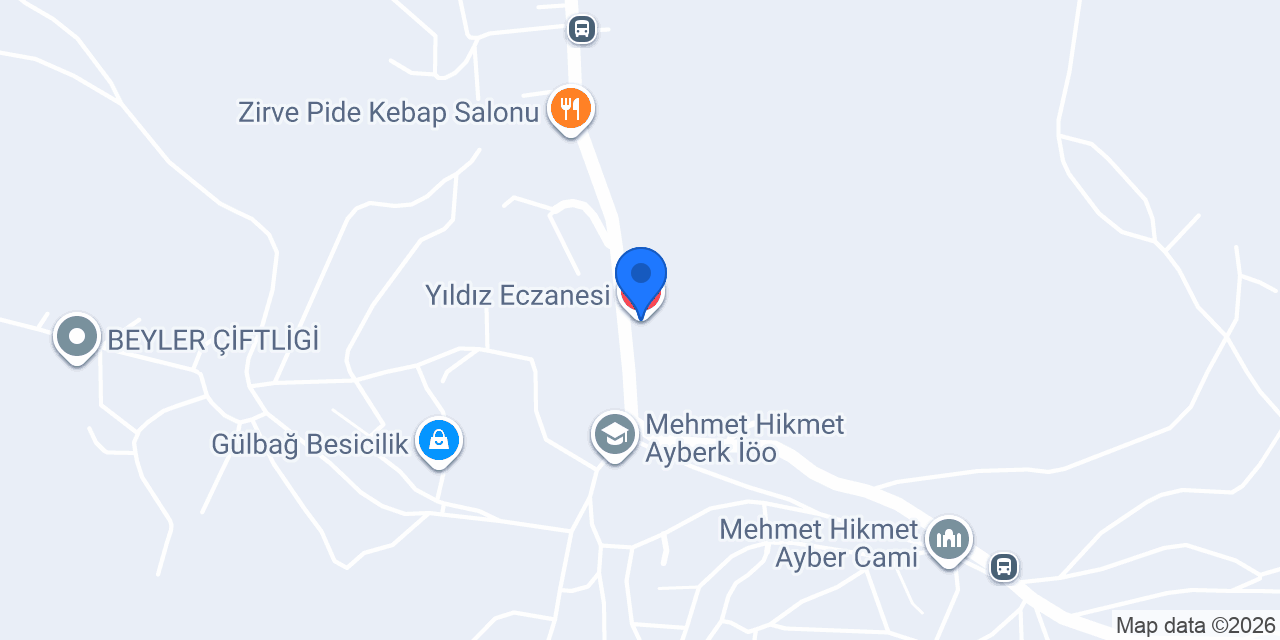 Yıldız Eczanesi konumu