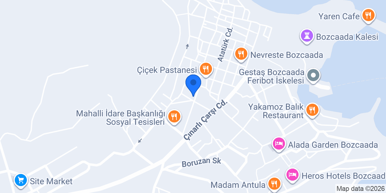 Amaranda Ada Evi konumu