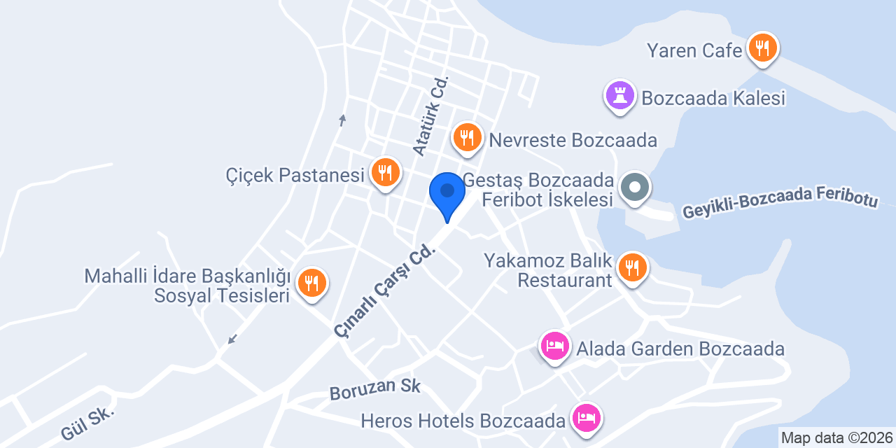 Ada kokoreçcisi konumu