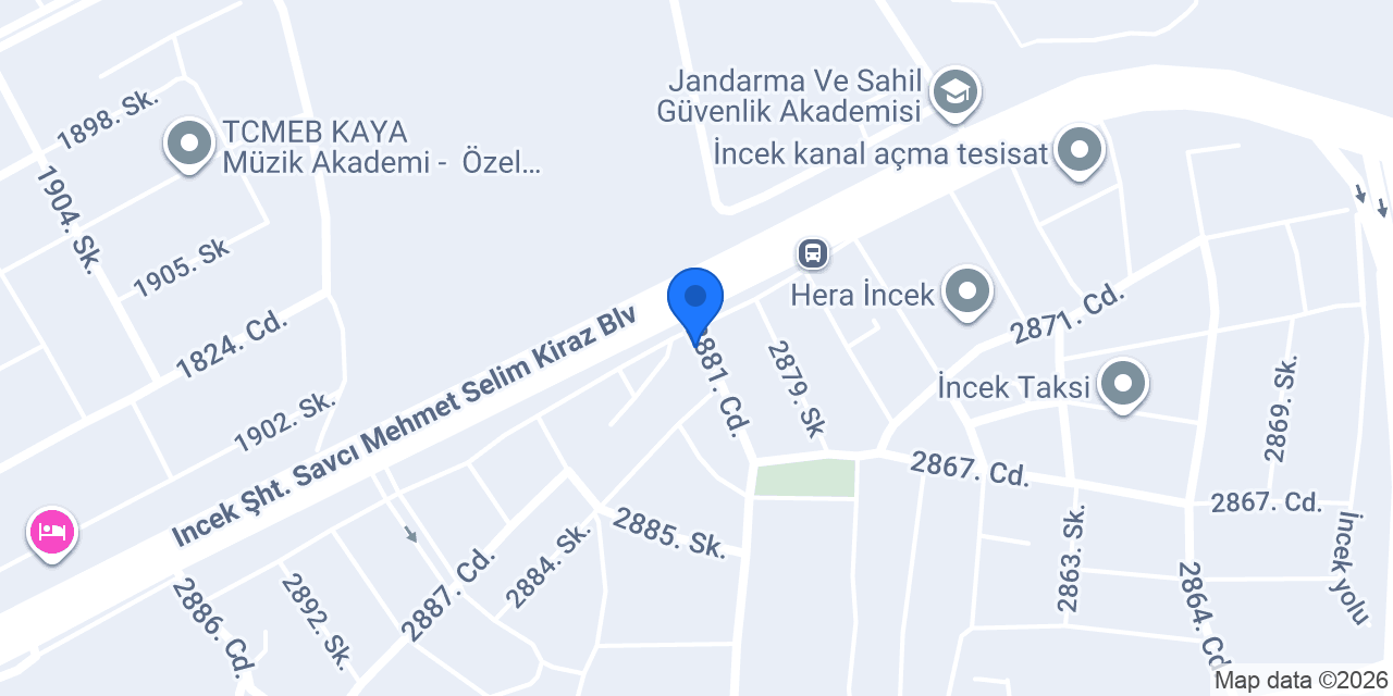 EMS Bina site yönetim hizmetleri konumu