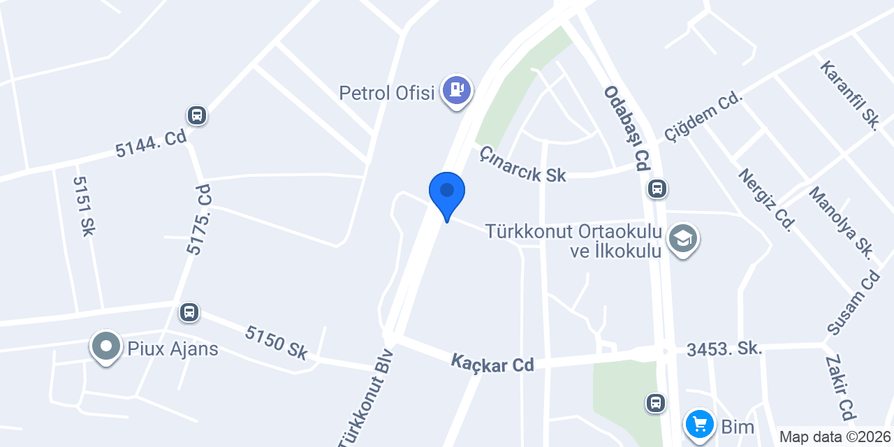 Dodurga Mahallesi Muhtarlığı konumu