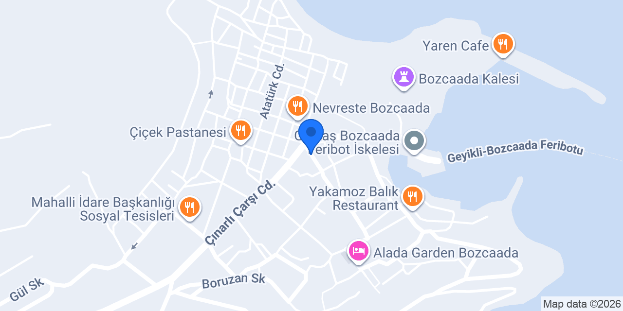Melis Butik Cafe konumu