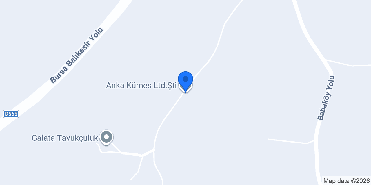 Anka Kümes Ltd.Şti. konumu