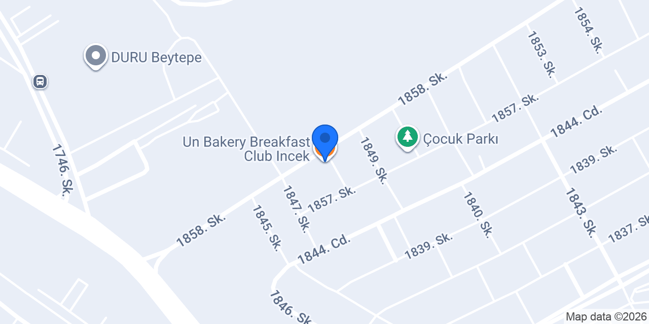 Un Bakery Breakfast Club Incek konumu