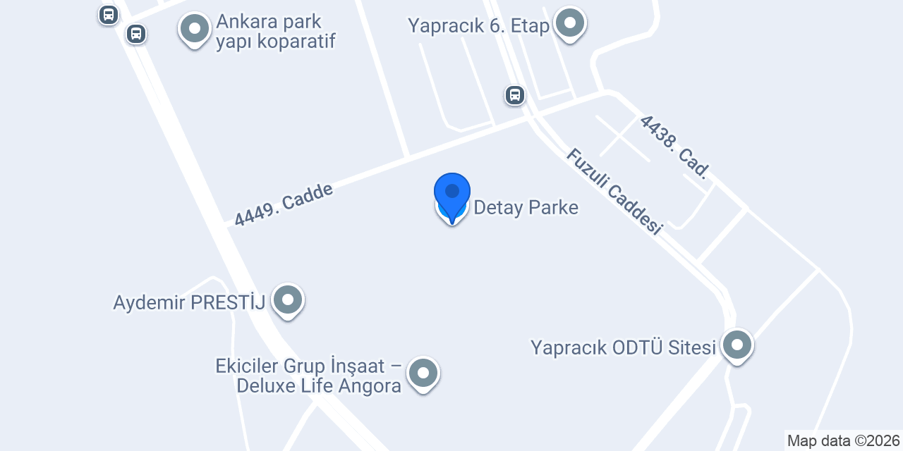 Detay Parke konumu