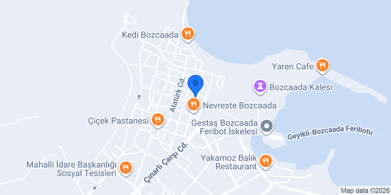 dionysos pizza ve şarap evi konumu