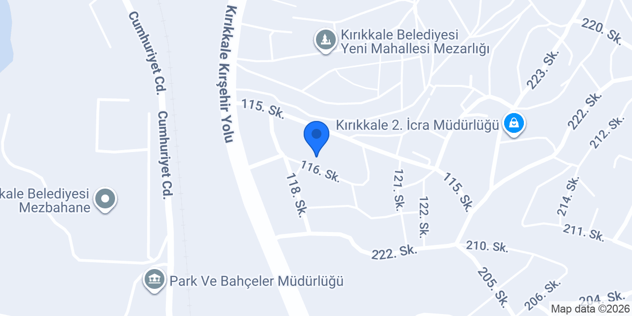 Öztopallar Mermer konumu