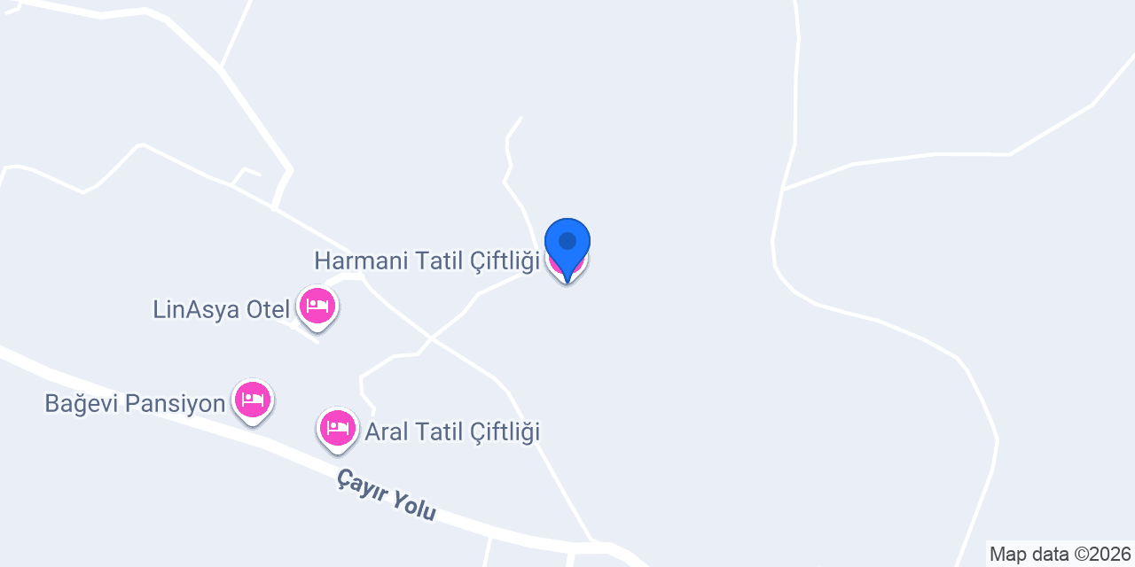 Harmani Tatil Çiftliği konumu