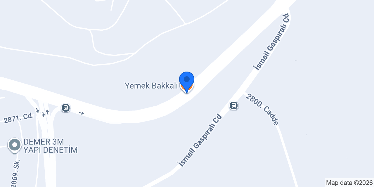 Yemek Bakkalı konumu