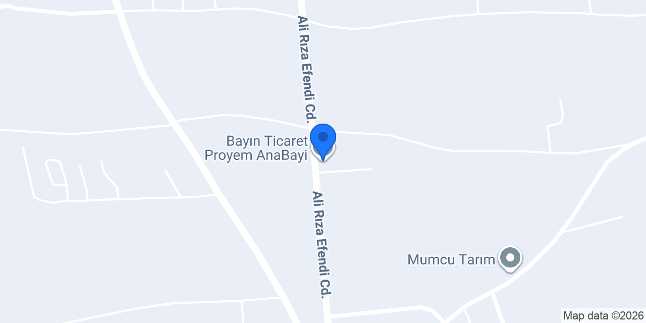 Bayın Ticaret Proyem AnaBayi konumu
