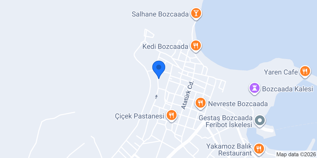 Kale Pansiyon konumu