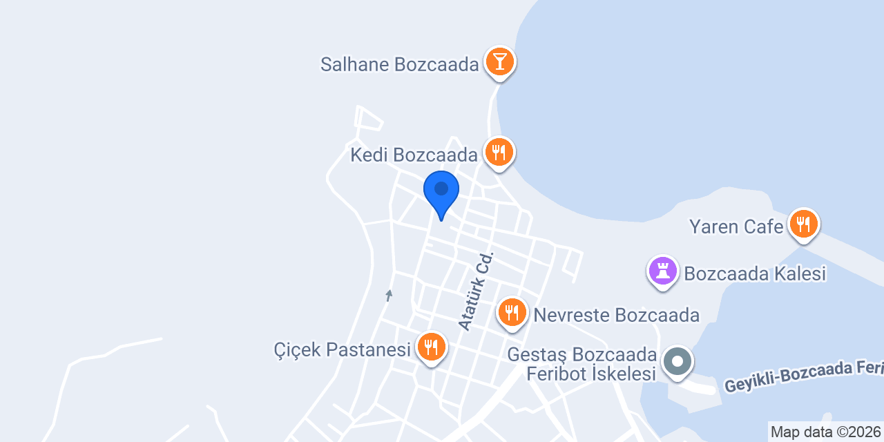 L'ancora Bozcaada konumu